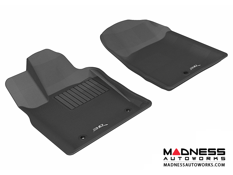 Jeep Grand Cherokee Floor Mats (Set of 2) - Front - Black by 3D MAXpider